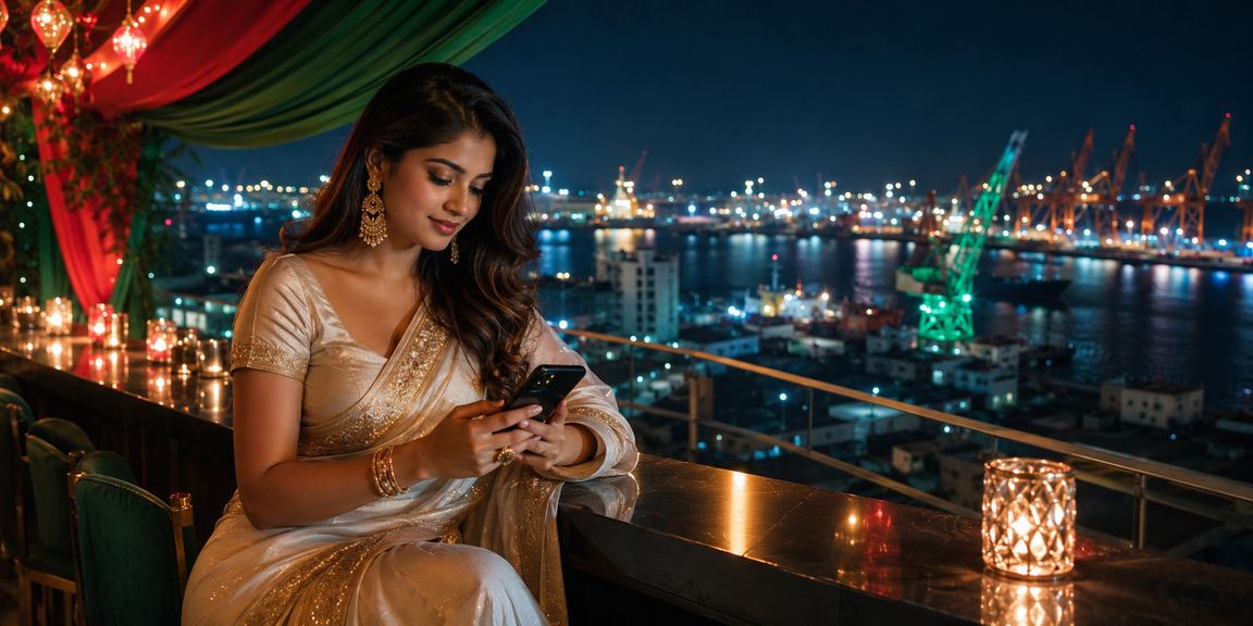 User enjoying VIP bonus benefits in Chittagong